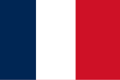 Vlag Frankrijk.